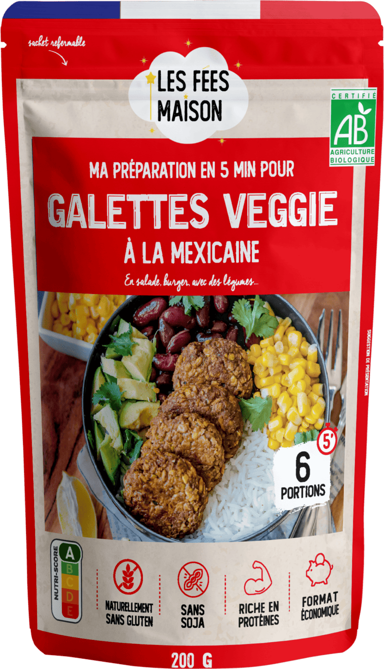 Galette veggie mexicaine